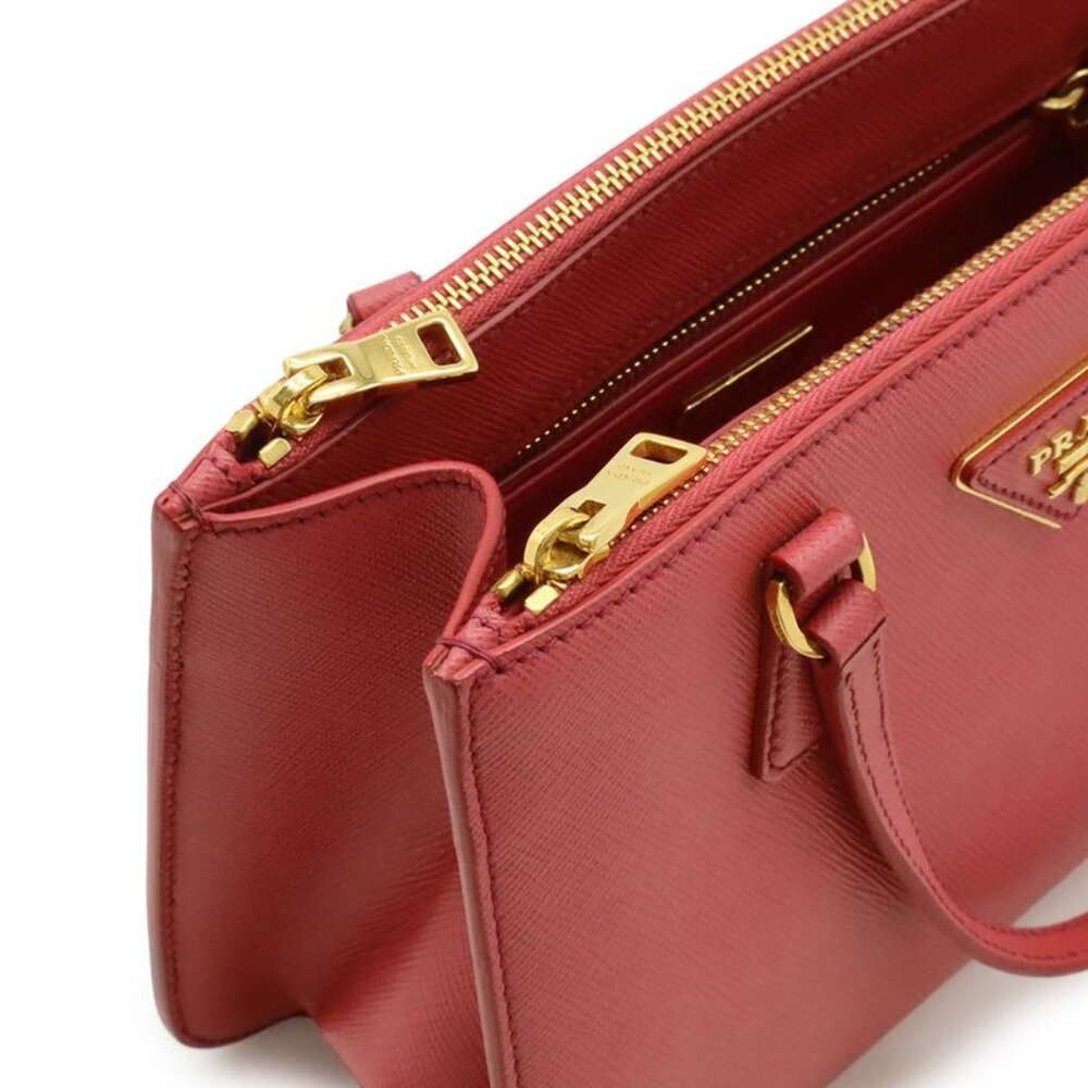 Prada Galliera Triangle Logo Handbag Mini Bag 2-Way Shoulder Bag Crossbody - Picture 7 of 9